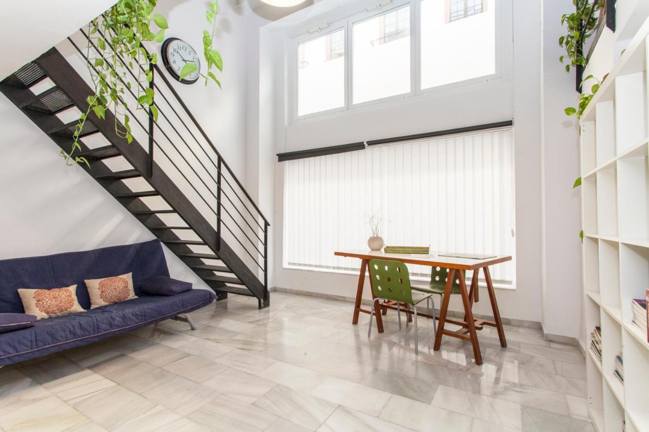 شقة Lf Parking Incluido Amplio Loft En Barrio Santa Cruz إشبيلية المظهر الخارجي الصورة